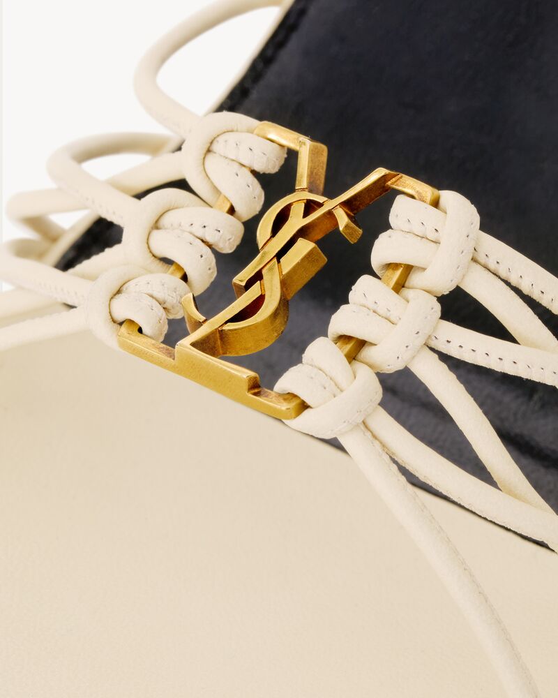 BABYLONE sandals in smooth leather