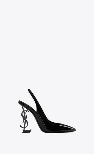 opyum slingback pumps in patent leather 