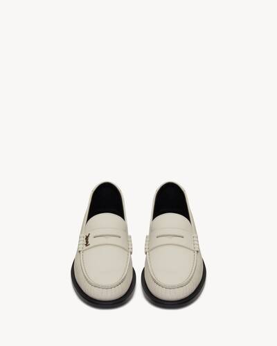 le loafer penny slippers in smooth leather