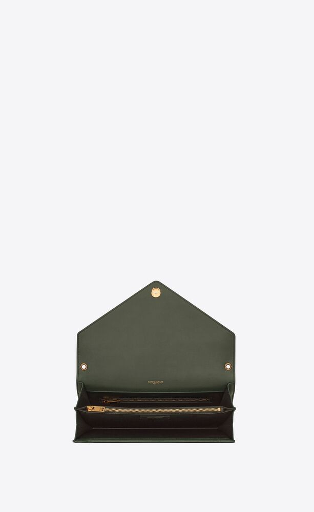 Saint Laurent Mini Gaby Bag in New Vert Fonce
