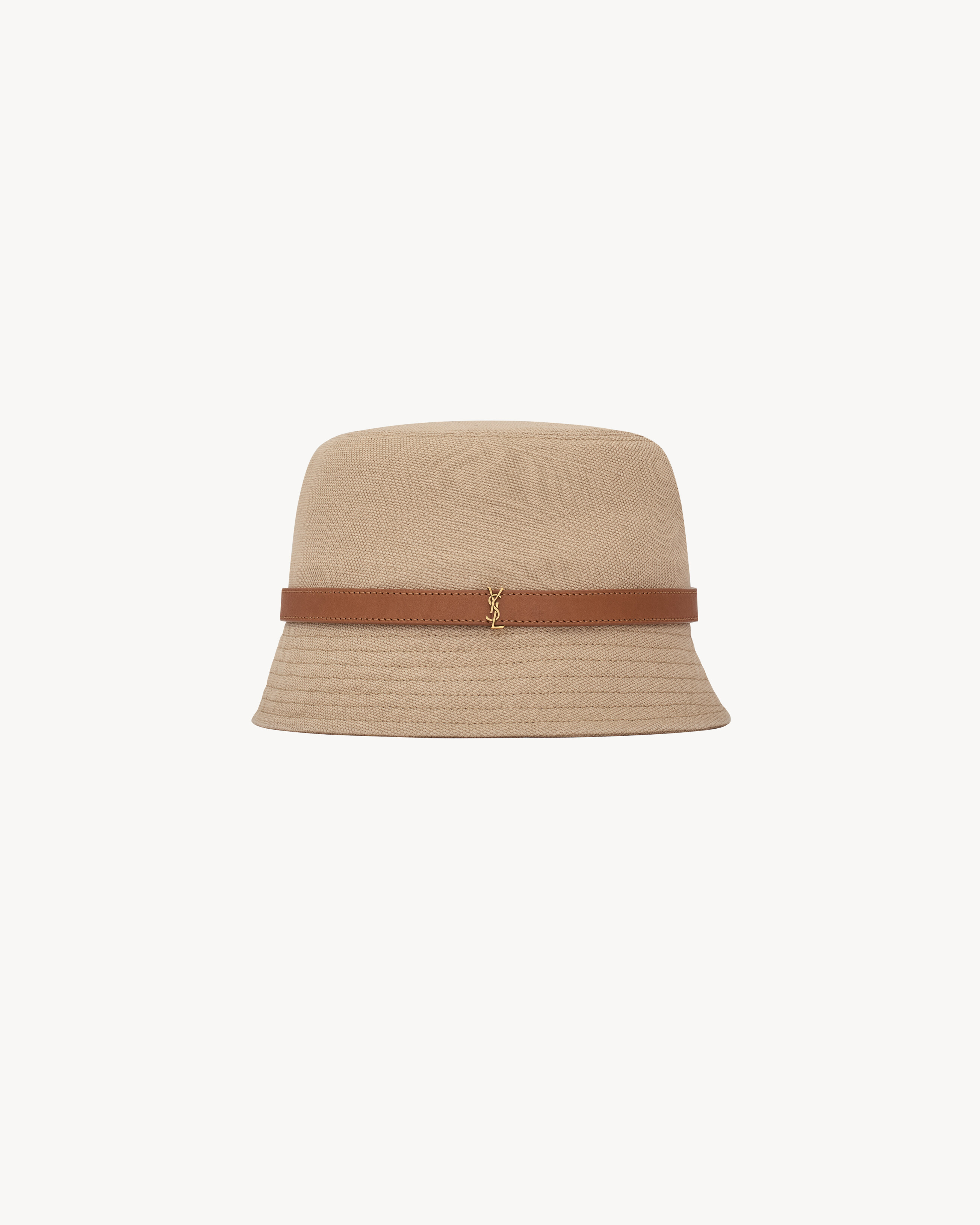 CASSANDRE bucket hat in canvas