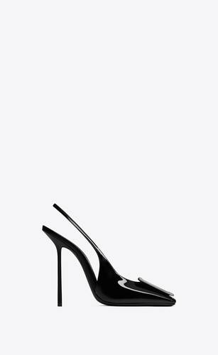 maxine slingback pumps in patent leather