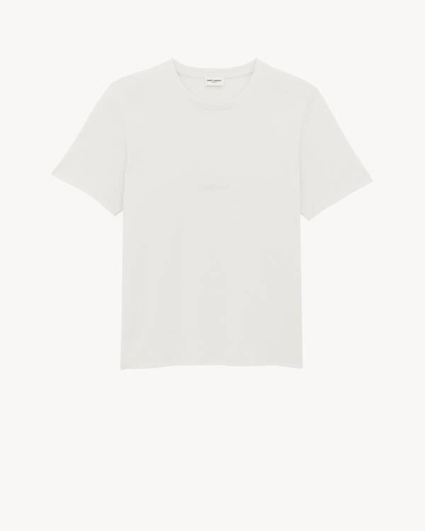 Tシャツ・カットソー SAINT LAURENT Men T Shirts SAINT LAURENT NEW YORK ADDRESS T-SHIRT | Saint Laurent | YSL TH