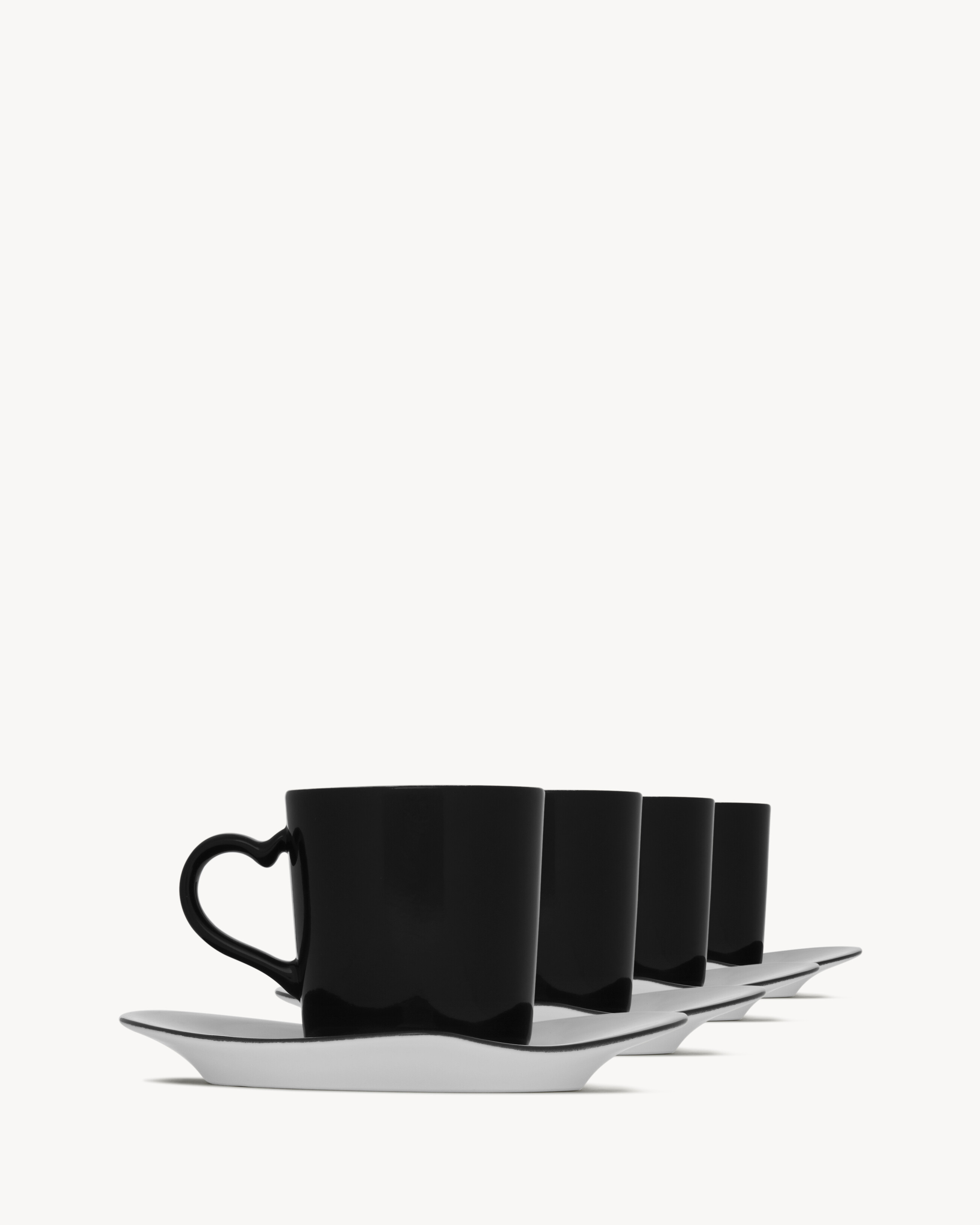 J.L Coquet coffee set in porcelain