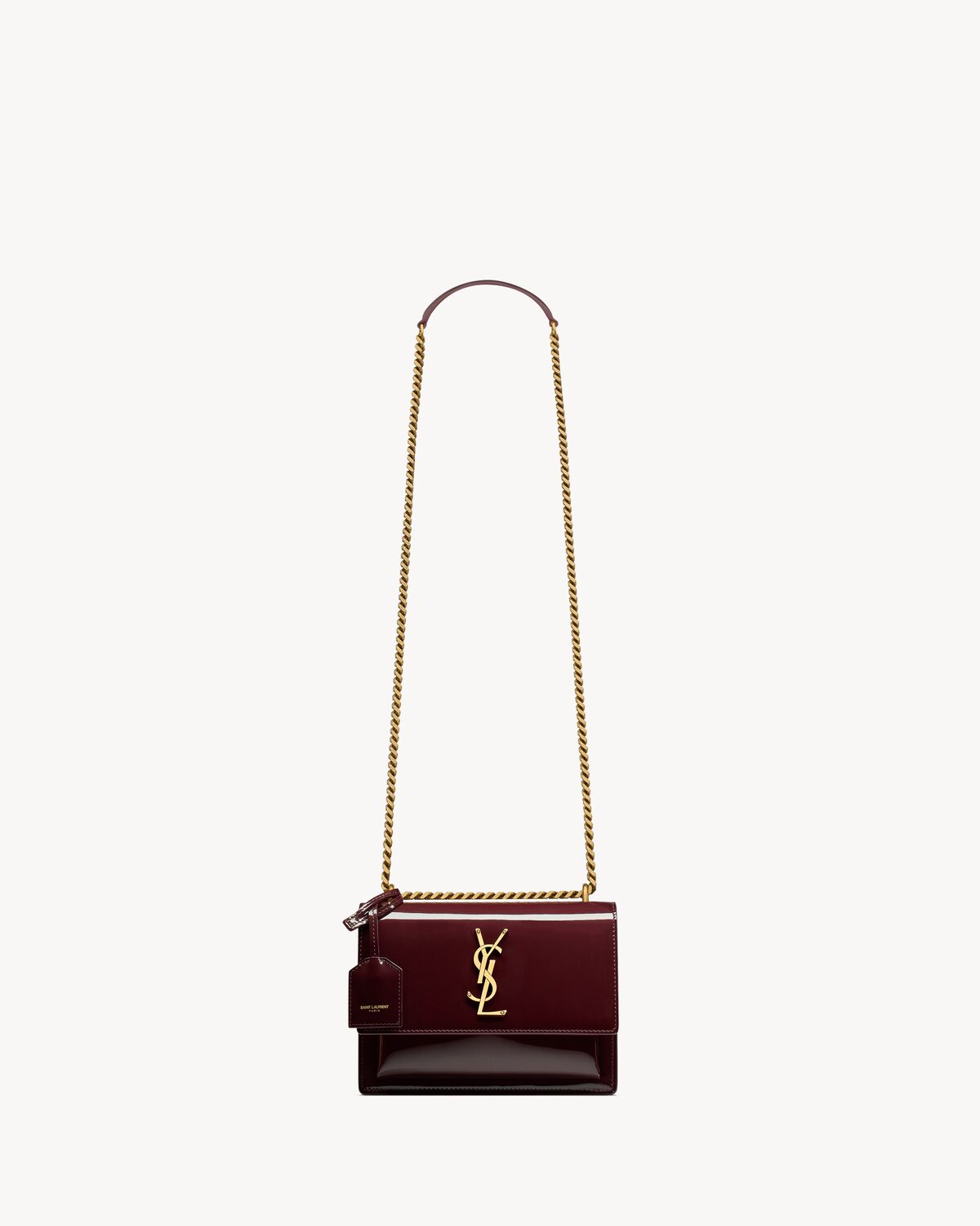 Ysl red sunset bag sale