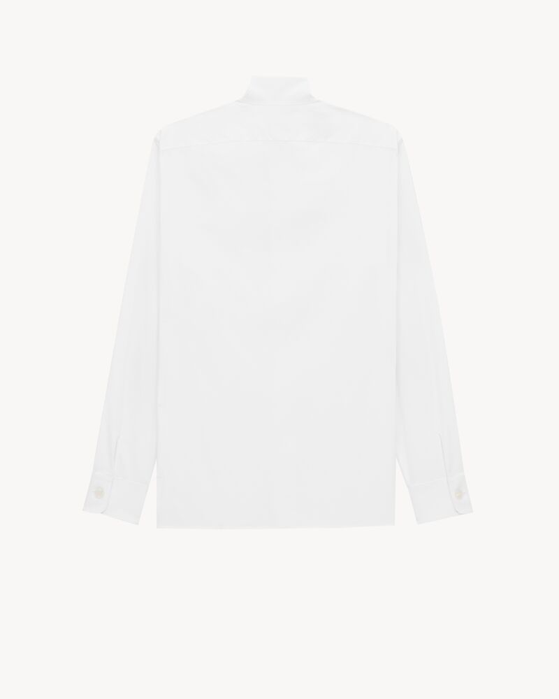 shirt in cotton poplin
