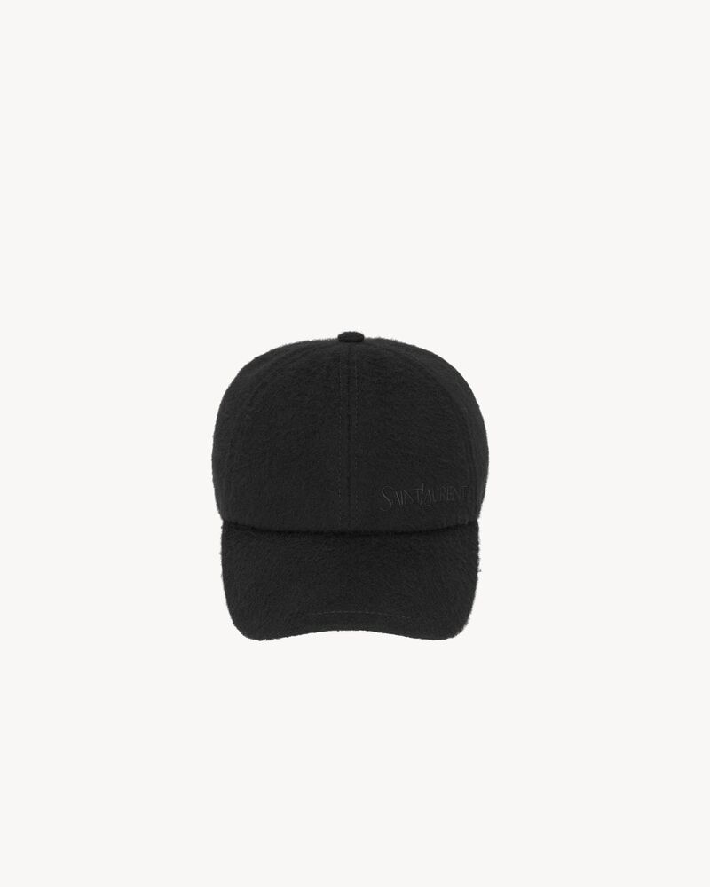 Gorra Saint Laurent estilo vintage de cachemira