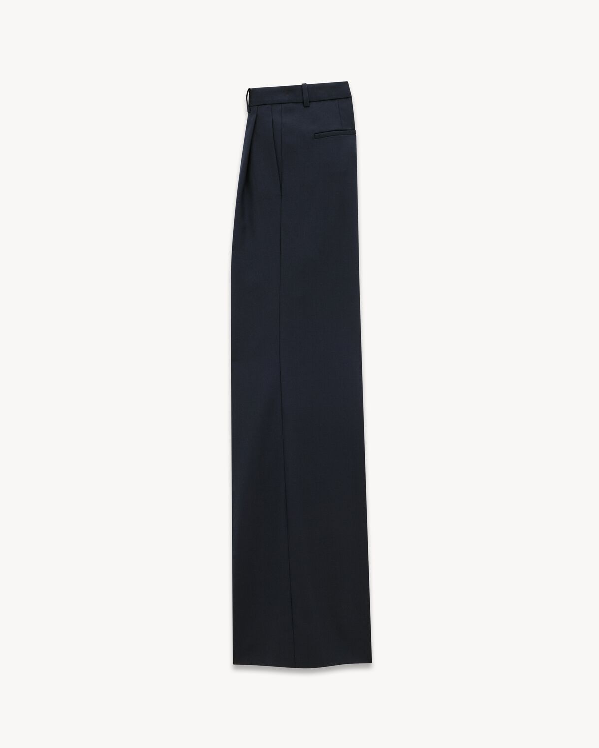 Pantalon ample en laine