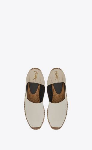 cassandre embroidered espadrilles in canvas