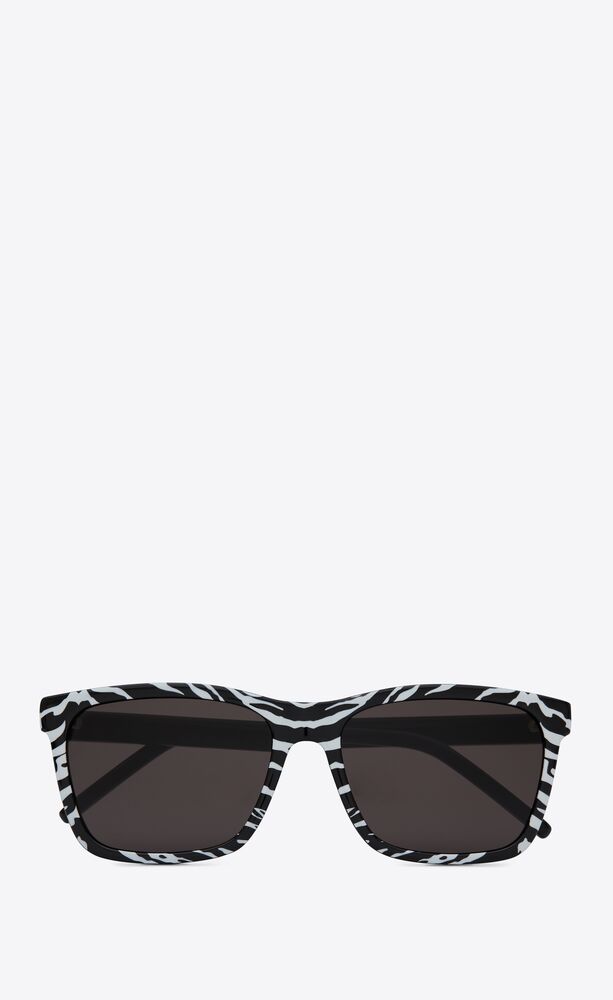 Saint laurent zebra sunglasses Clearance