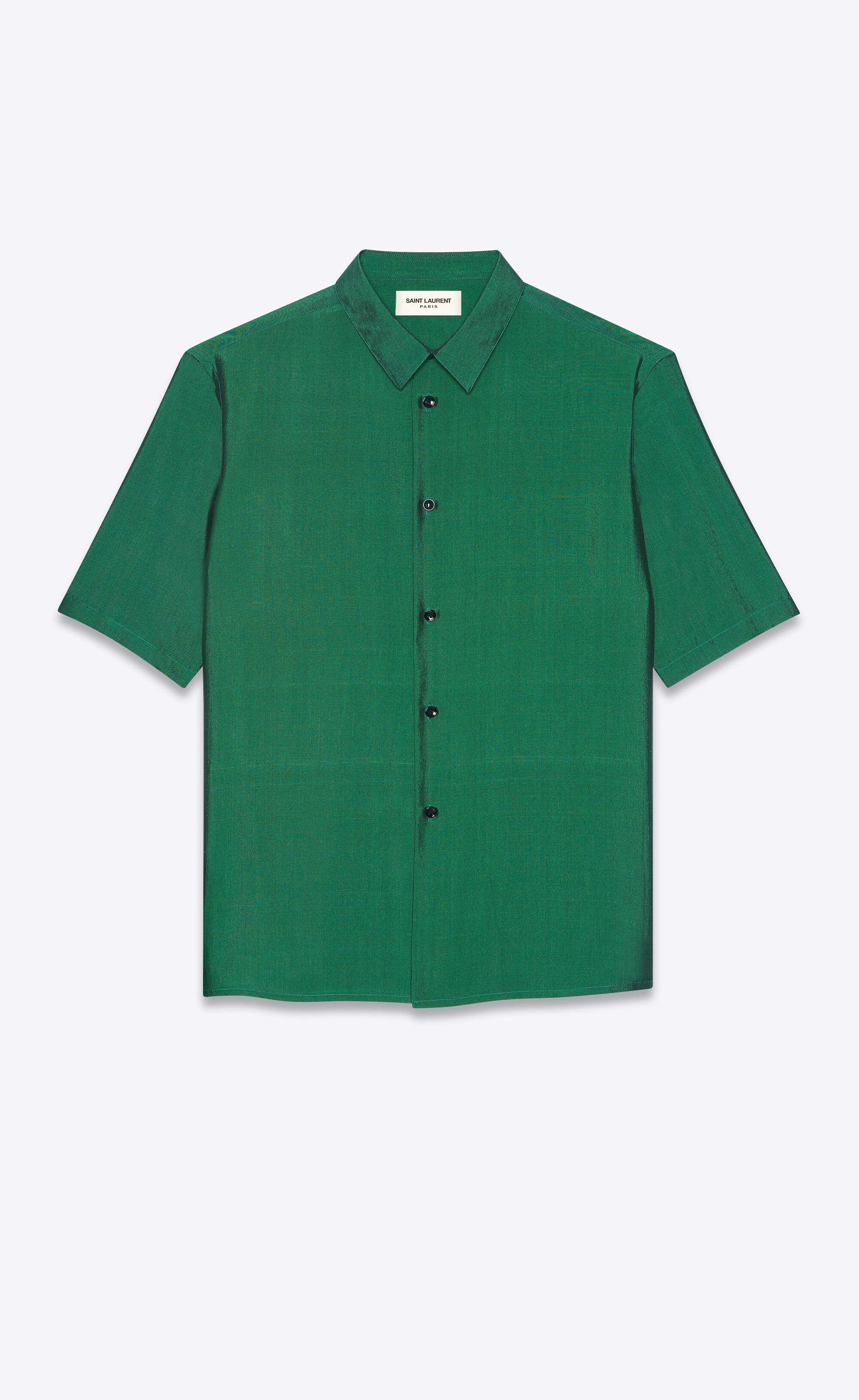 silk saint laurent shirt