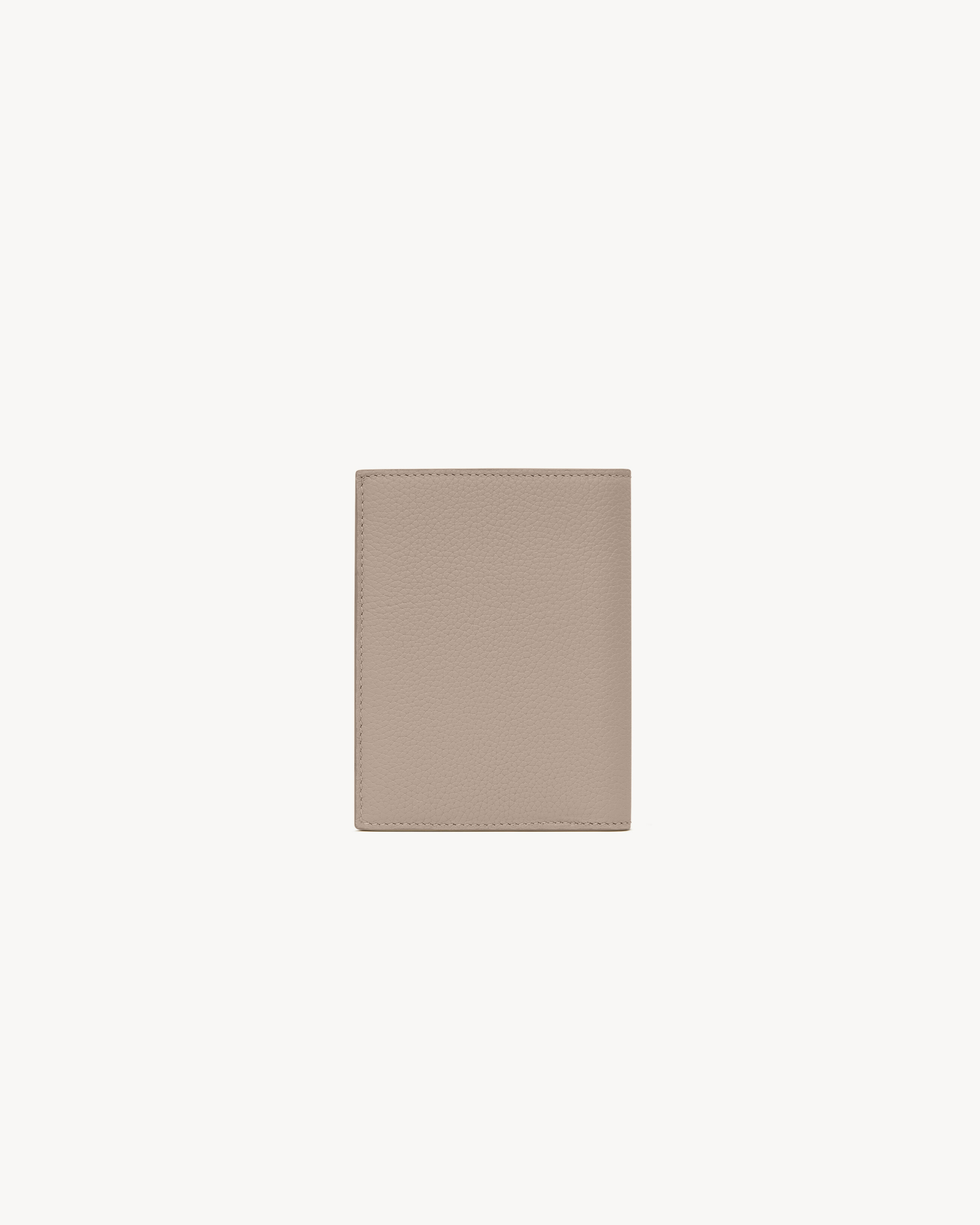 TINY CASSANDRE CREDIT CARD WALLET IN GRAINED LEATHER