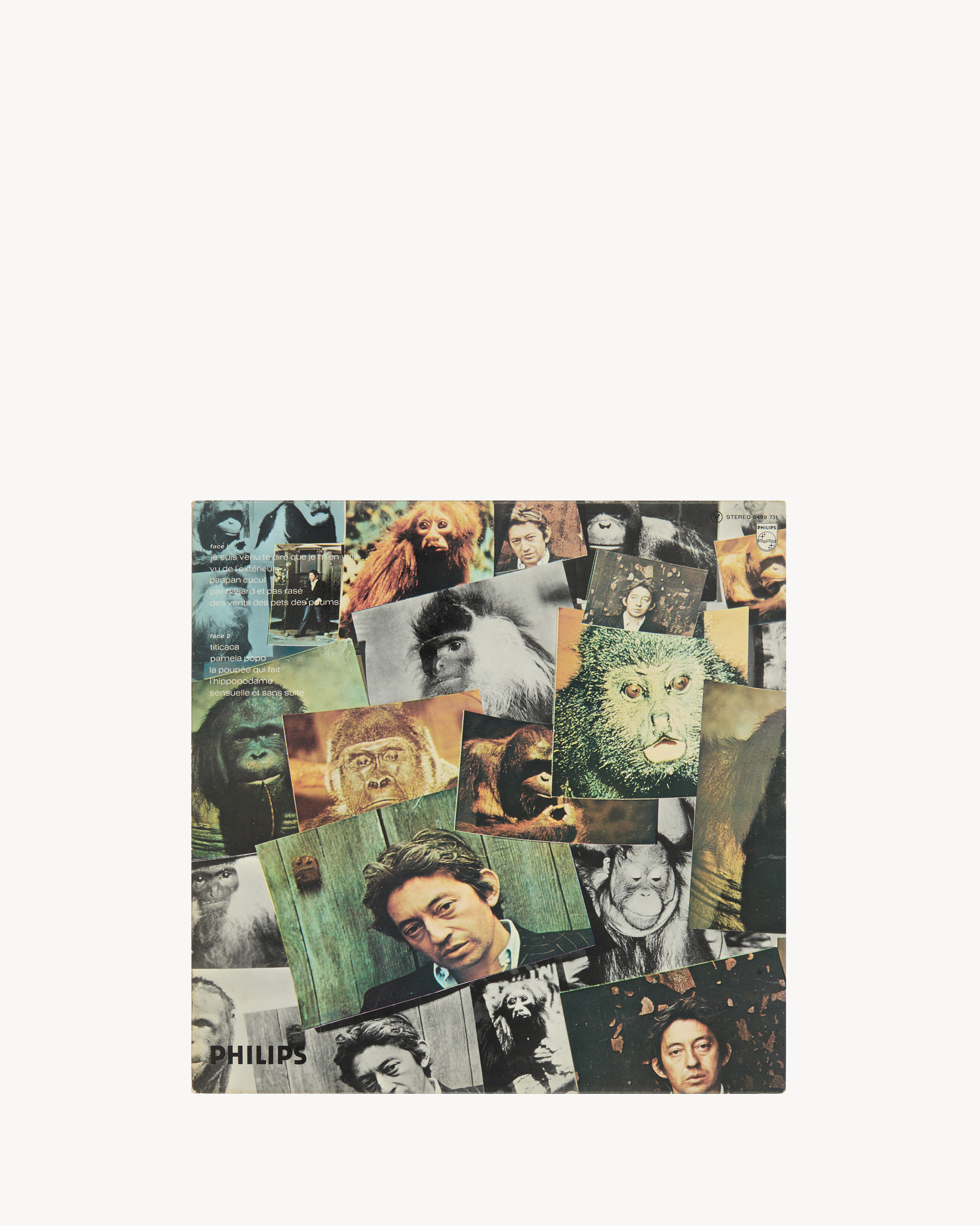 SERGE GAINSBOURG VU DE L'EXTÉRIEUR