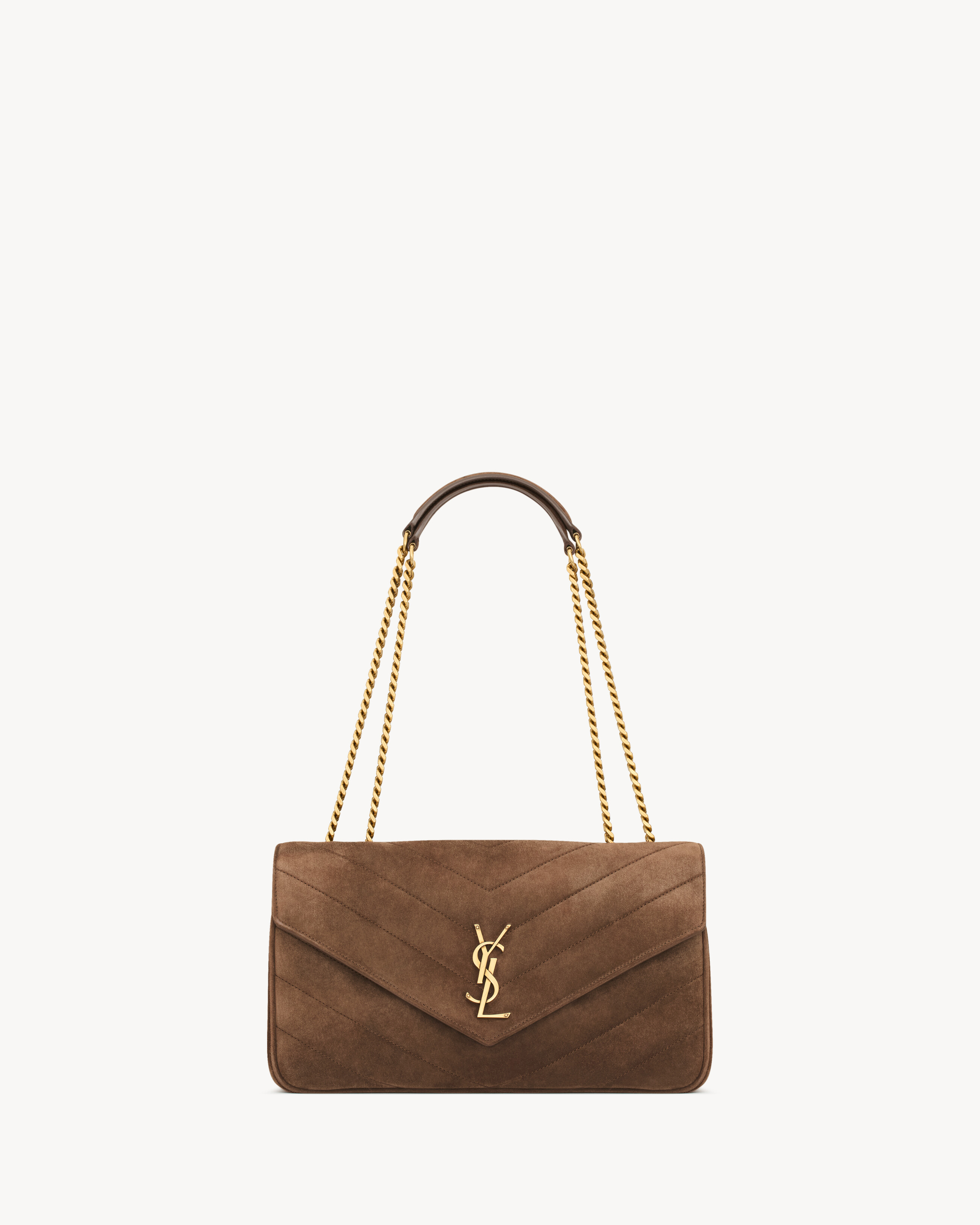 LOULOU medium in MATELASSÉ suede