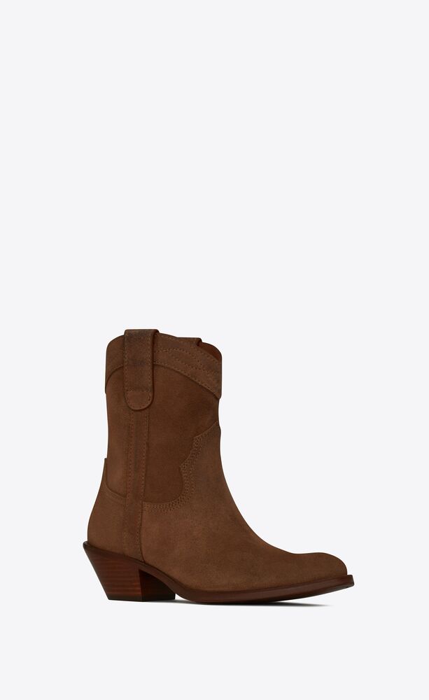 miss foxy suede booties