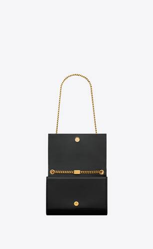 Yves Saint Laurent Black Suede Small Kate Tassel Bag | Yoogi's Closet