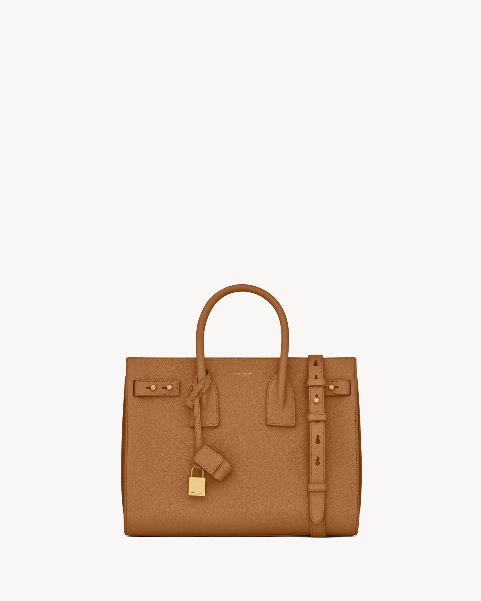SAC DE JOUR IN SUPPLE GRAINED LEATHER - SMALL — 717447DTI0W7715