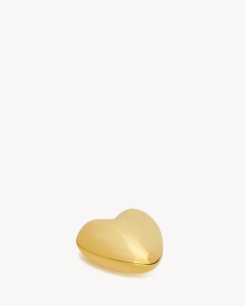 HEART BOX IN BRASS