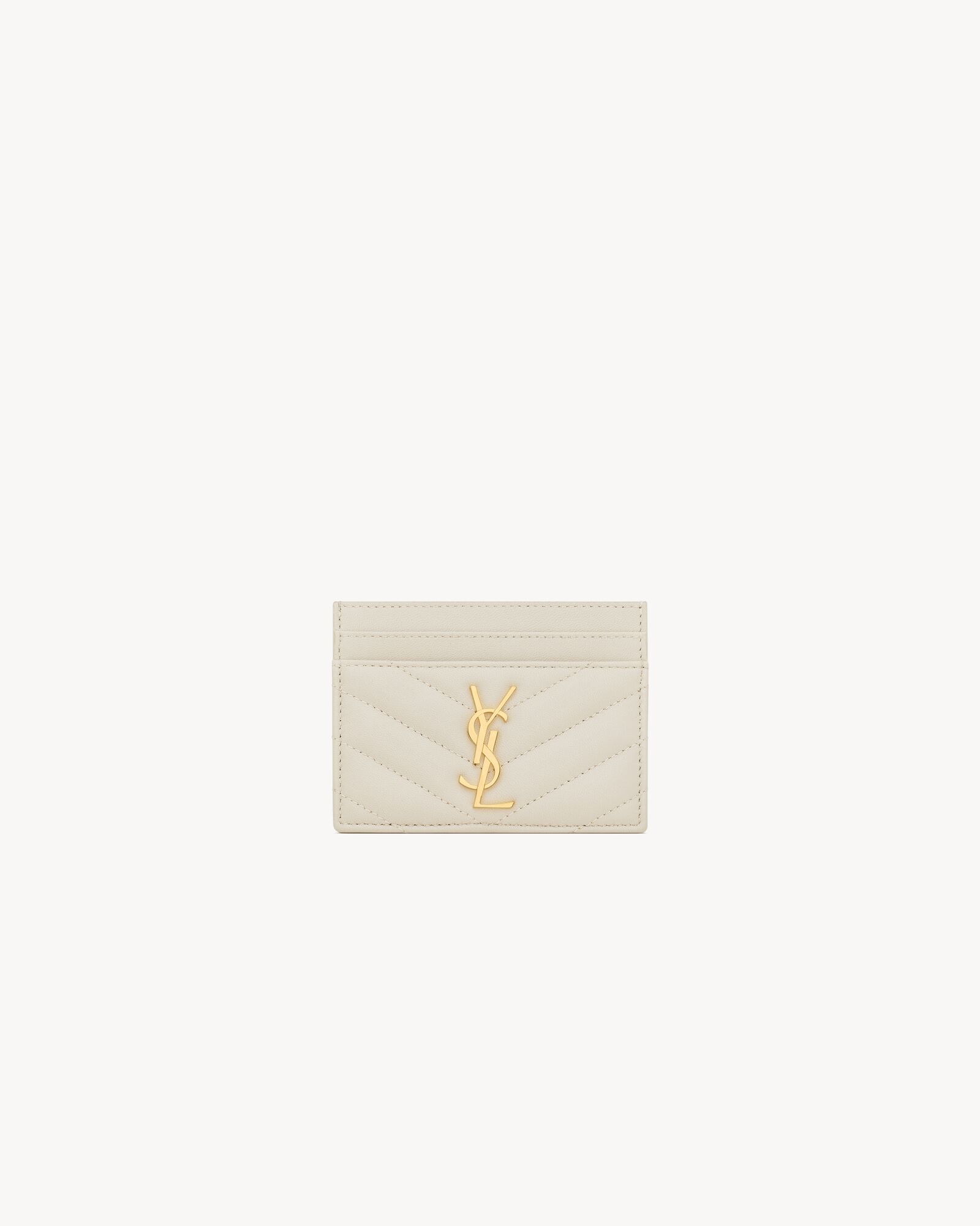 CASSANDRE MATELASSÉ card case in lambskin — 423291AAA449207
