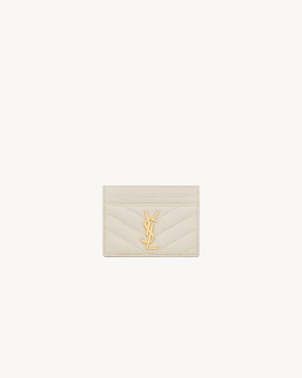 CASSANDRE MATELASSÉ card case in lambskin