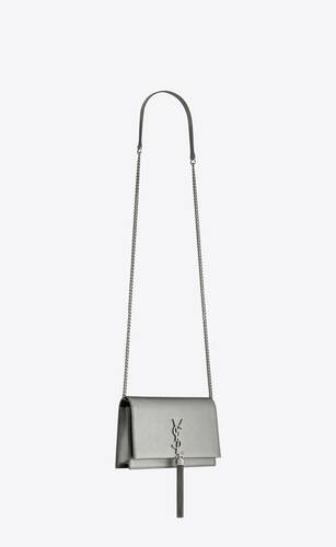 ysl kate wallet on chain with tassel