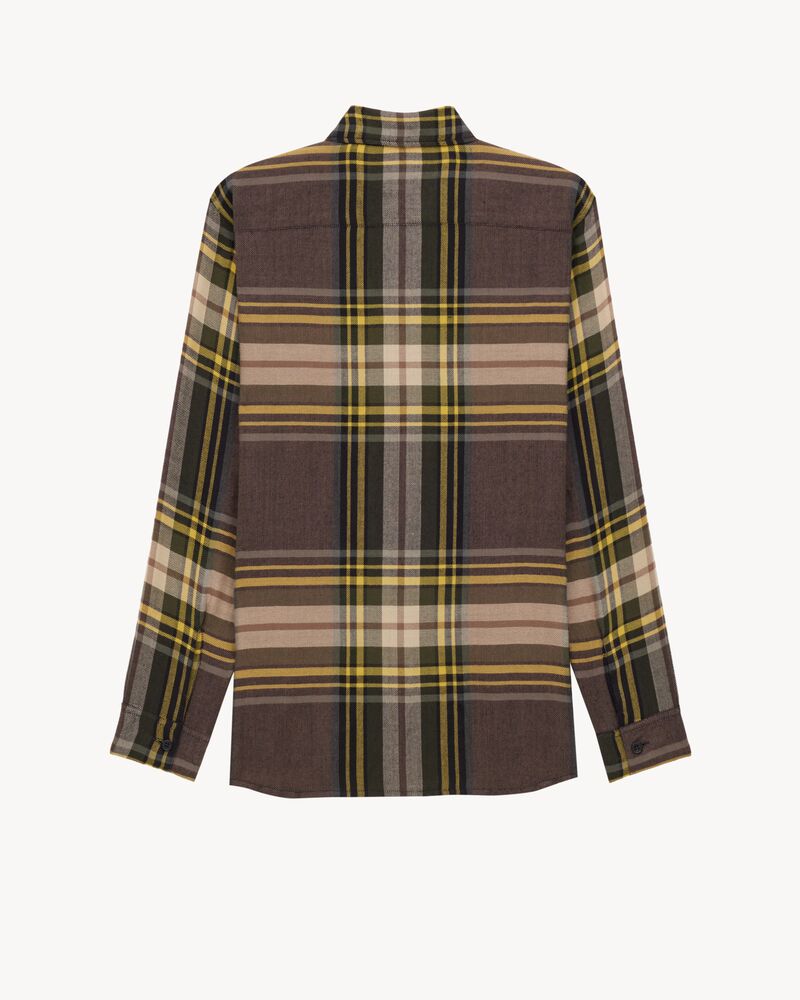 CASSANDRE shirt in tartan