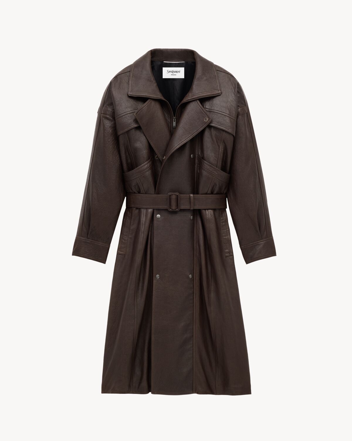 long jacket bubbled lambskin
