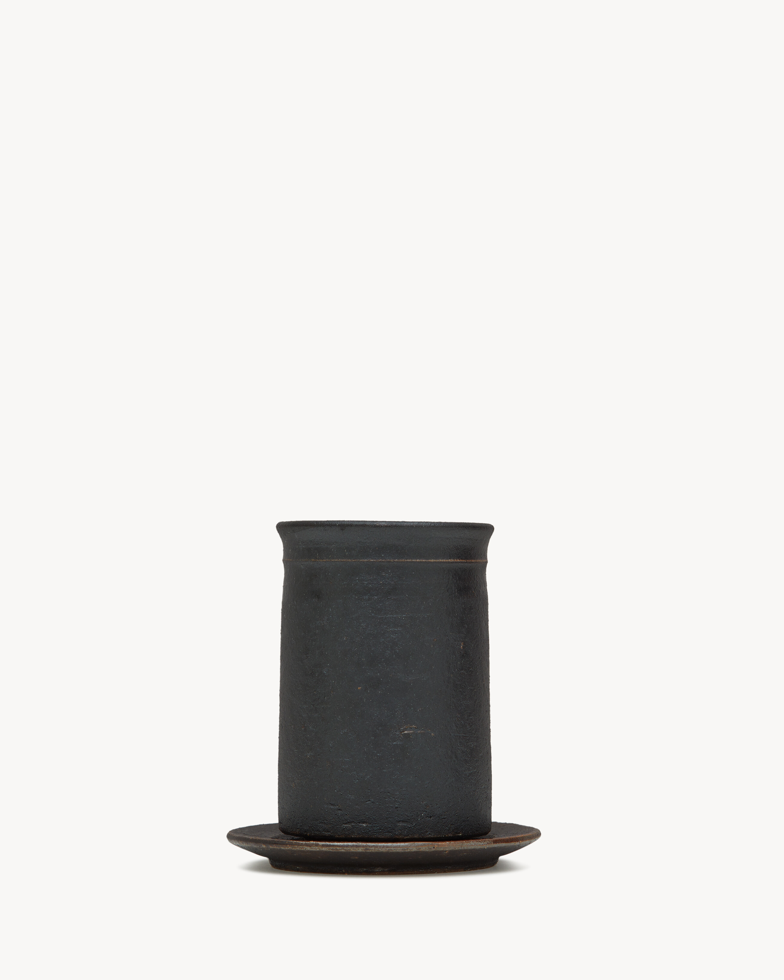 SUSHI PARK ERI TAKANO HOT TEA CUP AND SAUCER IN CERAMIC