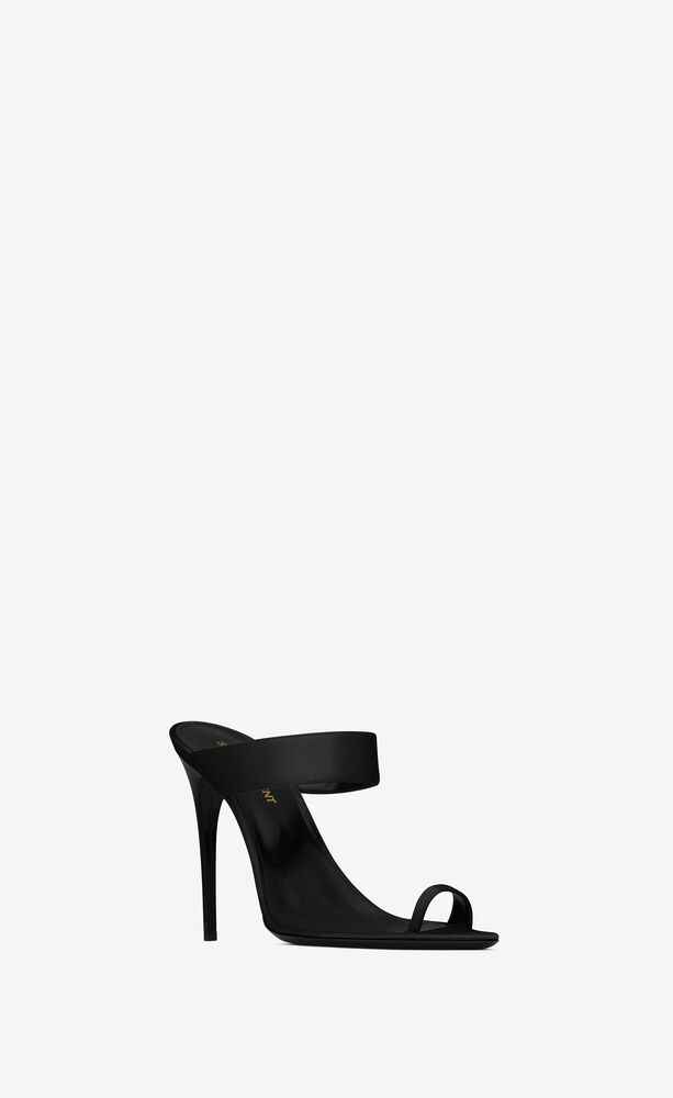 Martha mules in silk satin