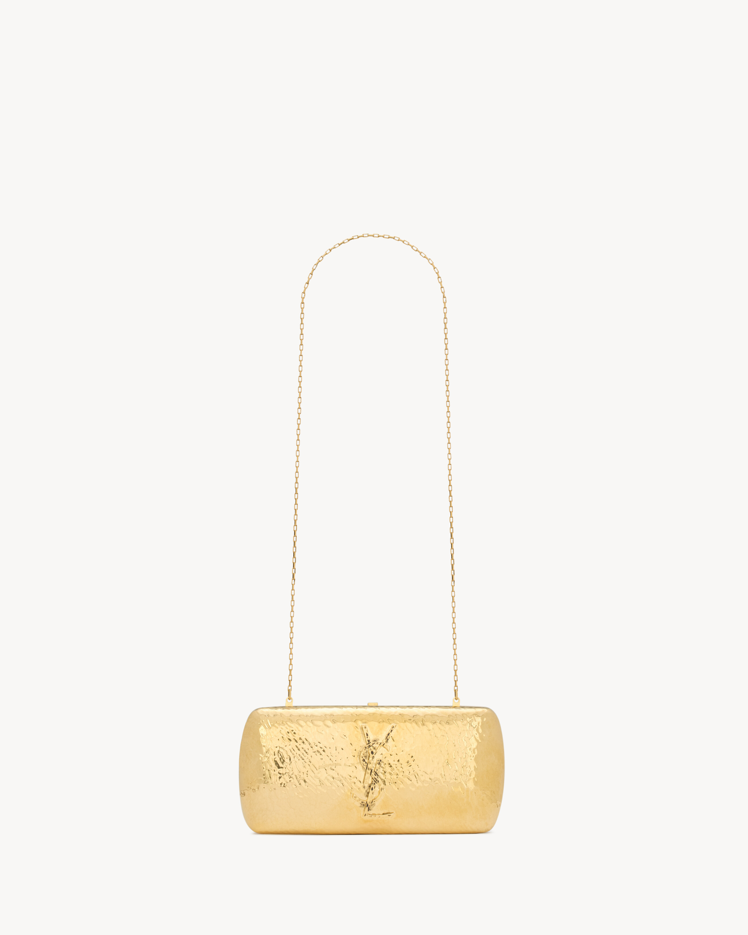 EVENING clutch in metal