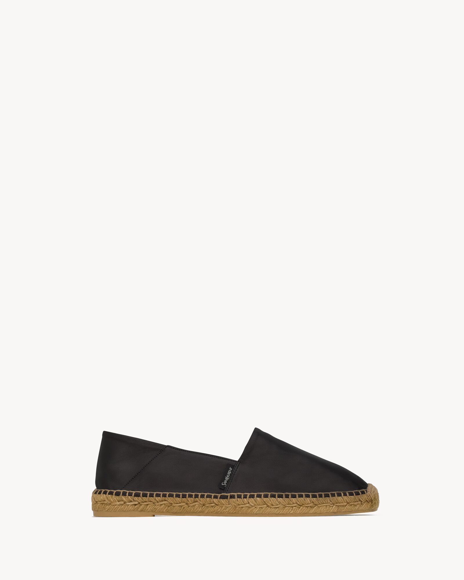 Espadrilles in smooth leather Saint Laurent YSL AU