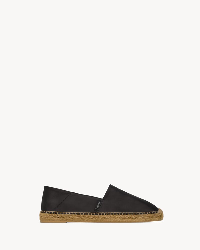 Espadrilles aus Glattleder