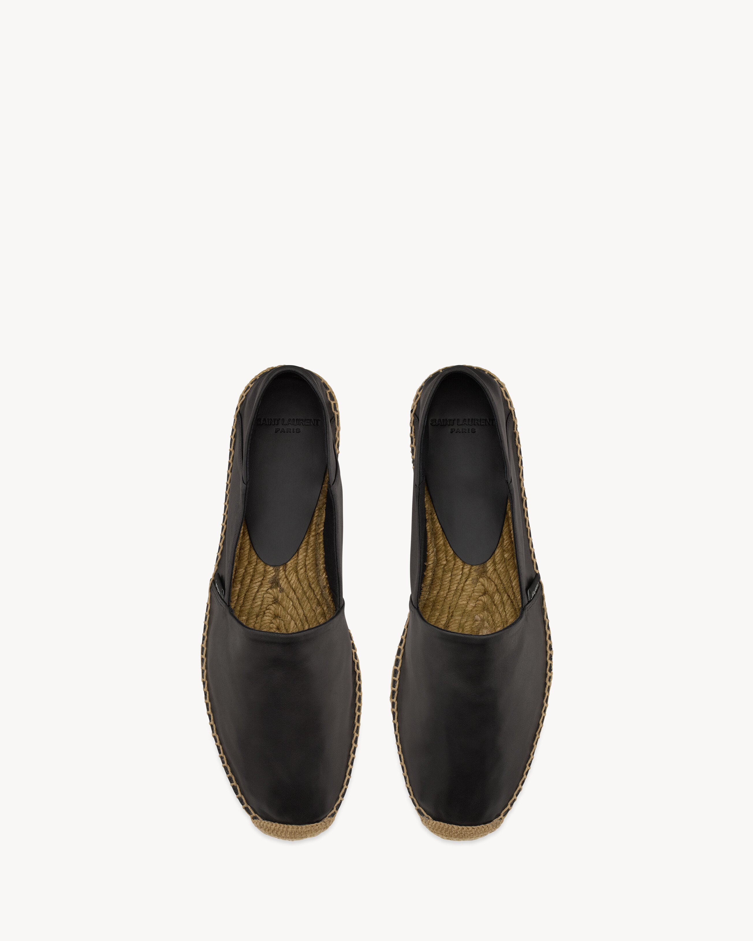 espadrilles in smooth leather Saint Laurent YSL ES