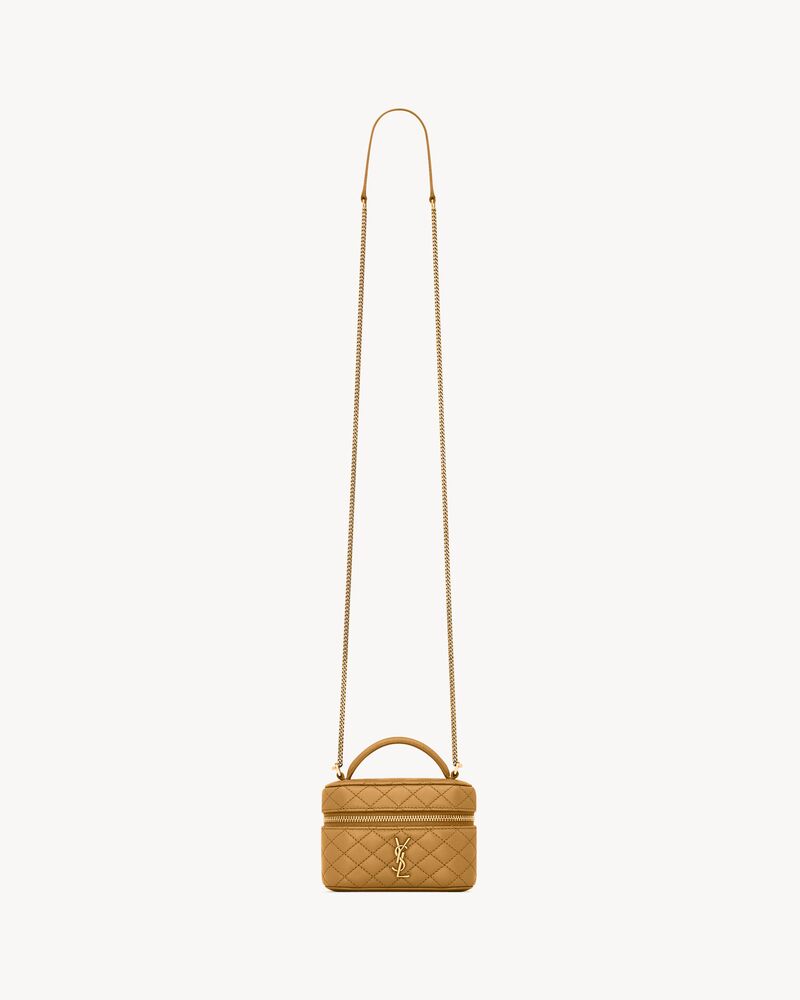 GABY micro vanity bag in lambskin