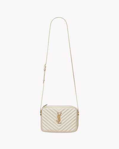 YSL イブサンローラン カメラバッグ YSL サンローランルーカメラバッグブラックレザー ショルダーバッグ