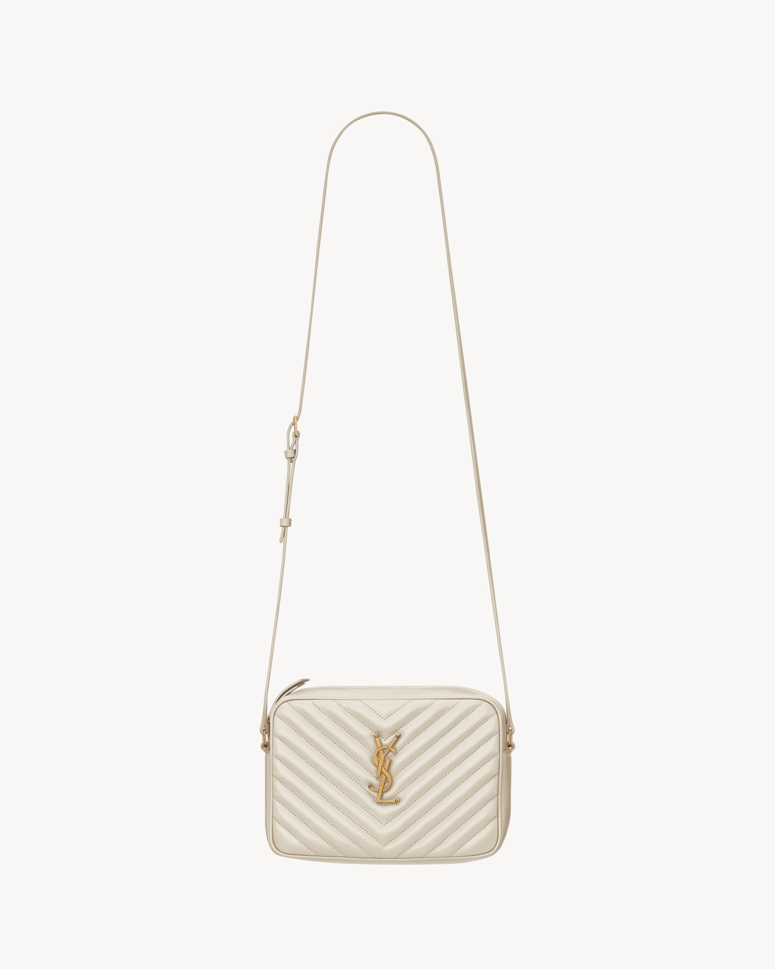 LOU camera bag in quilted leather