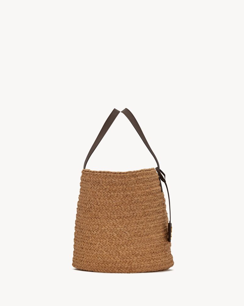 PANIER Medium bag in raffia