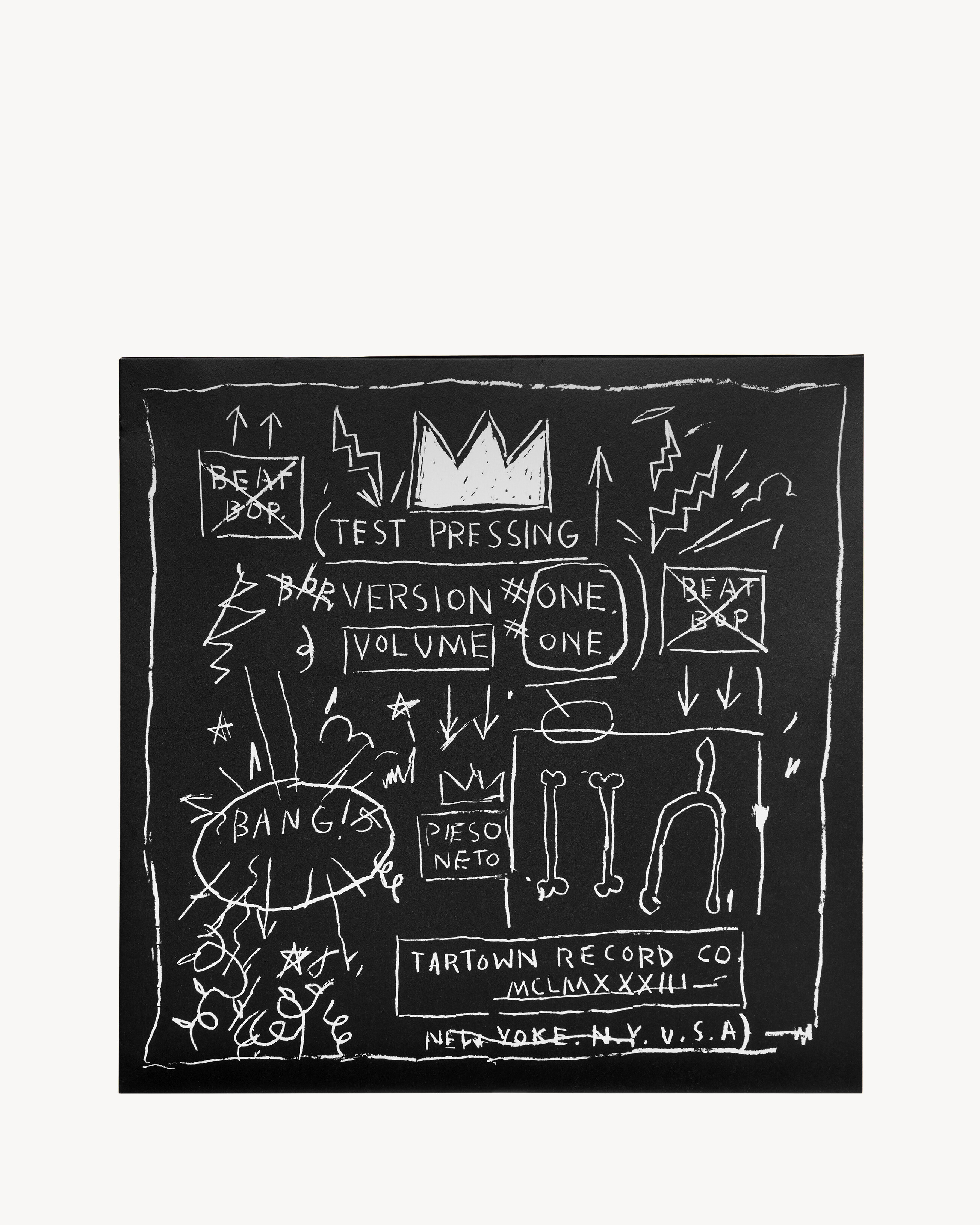 Beat Bop 1st reissue - Rammellzee x Jean Michel Basquiat