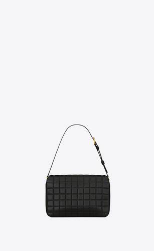 le maillon satchel in quilted lambskin