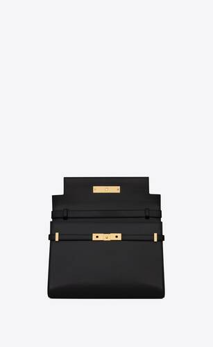 Saint Laurent Manhattan Shoulder Bag - Black Shoulder Bags, Handbags -  SNT145247