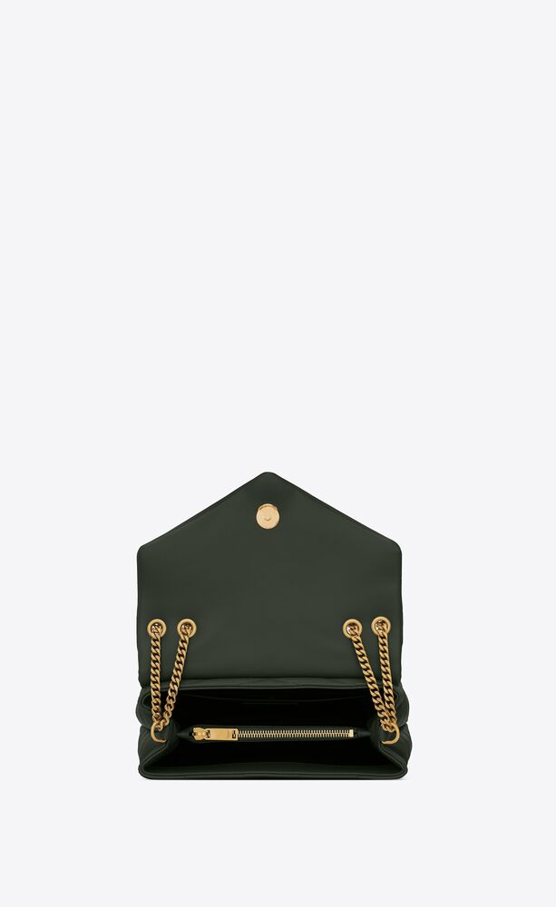 loulou small chain bag in quilted "y" leather