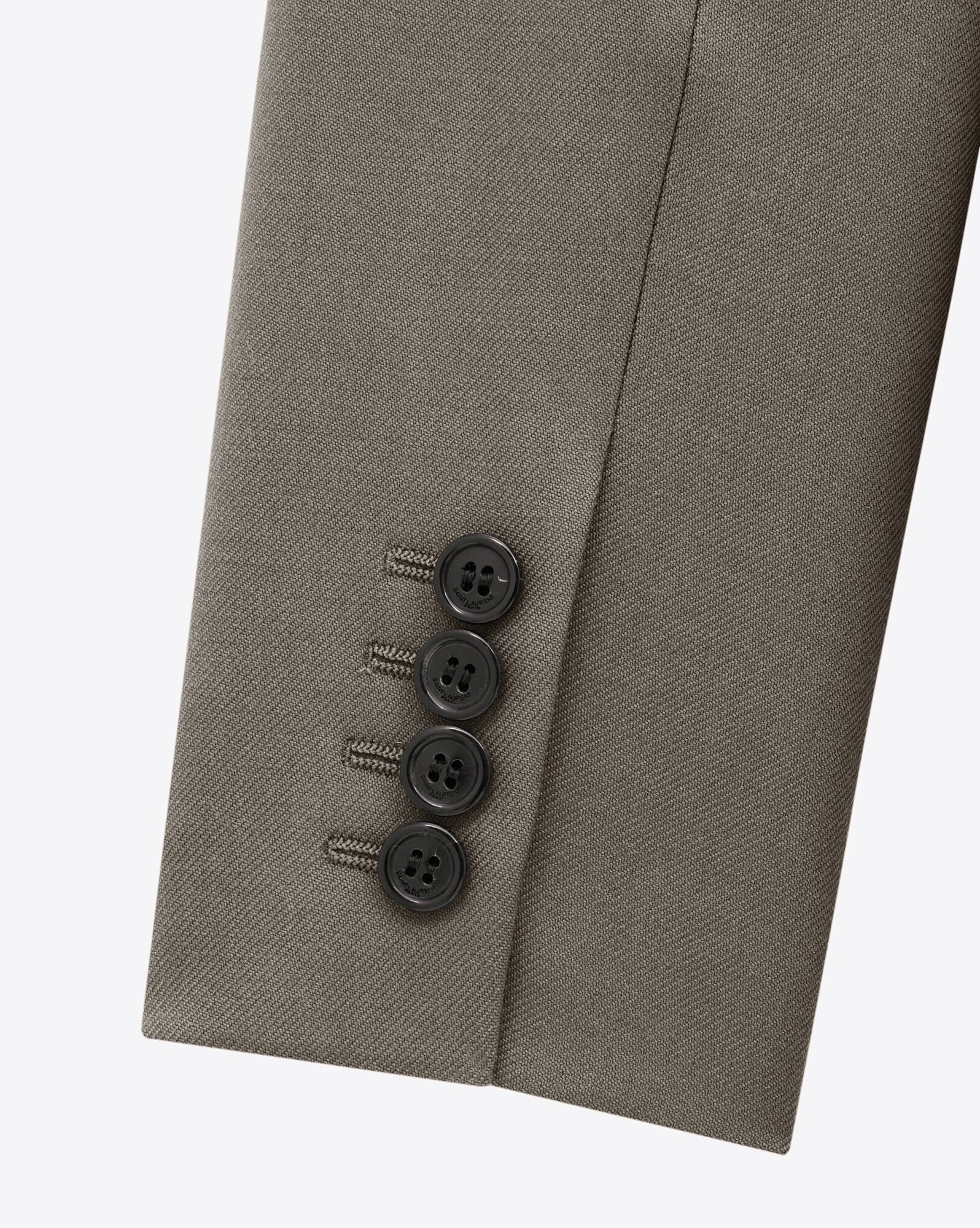 Jacket in Wool Gabardine