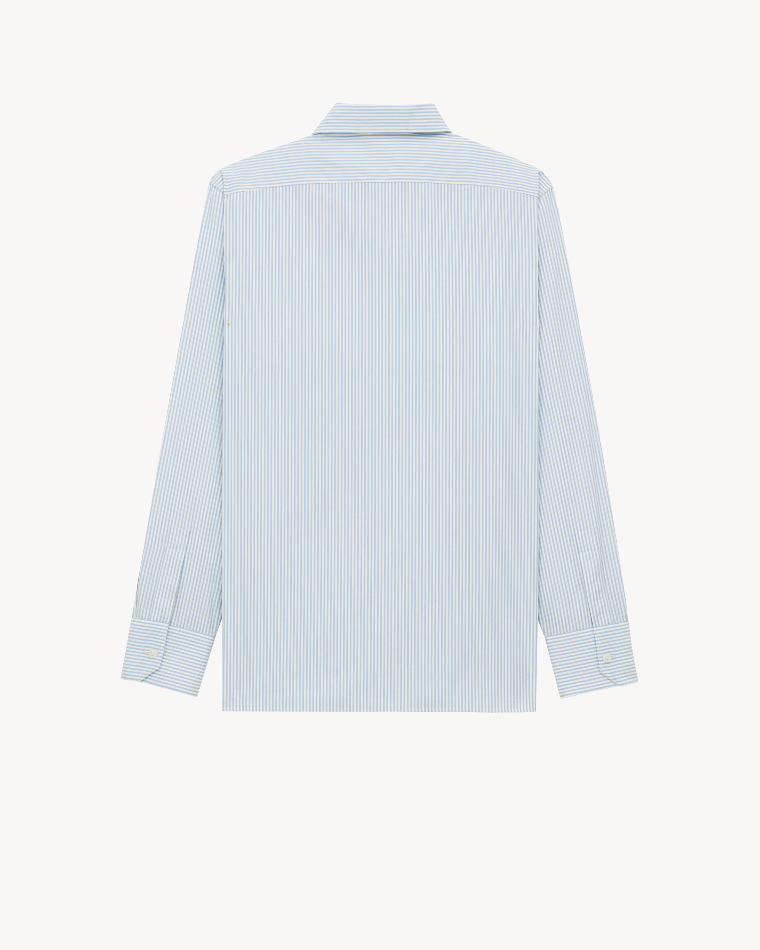 CASSANDRE shirt in striped cotton poplin