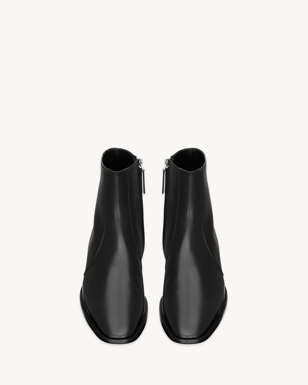 roman stiefel aus glattleder