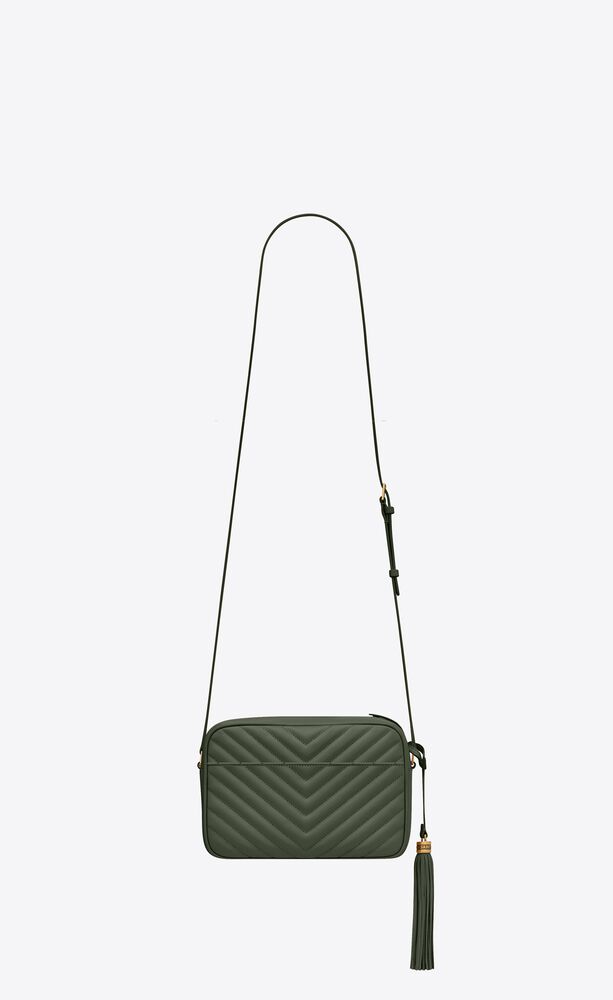 lou camera bag in quilted leather