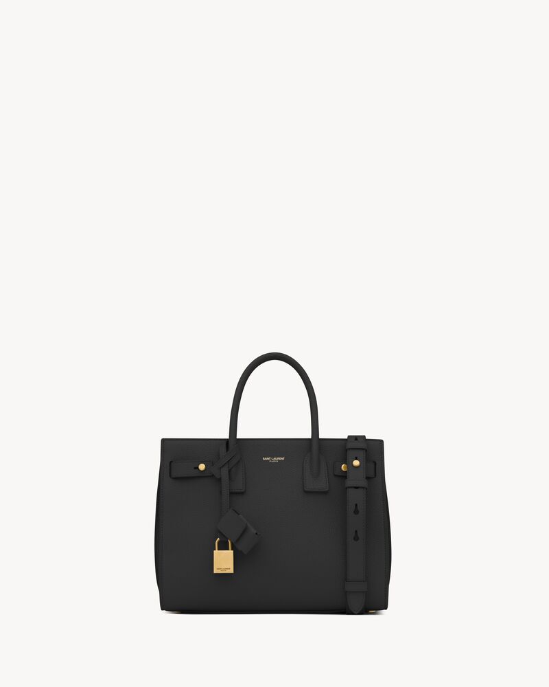 SAC DE JOUR SOUPLE EN CUIR GRAINÉ - BABY