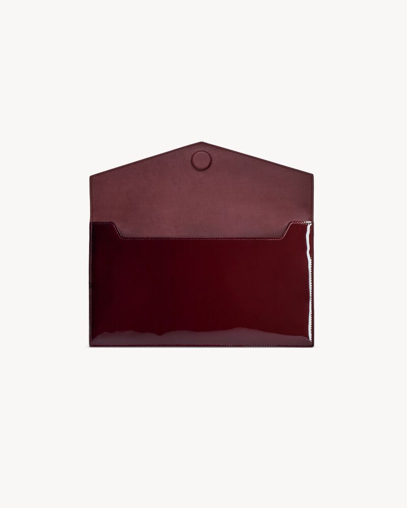 UPTOWN pouch in patent leather