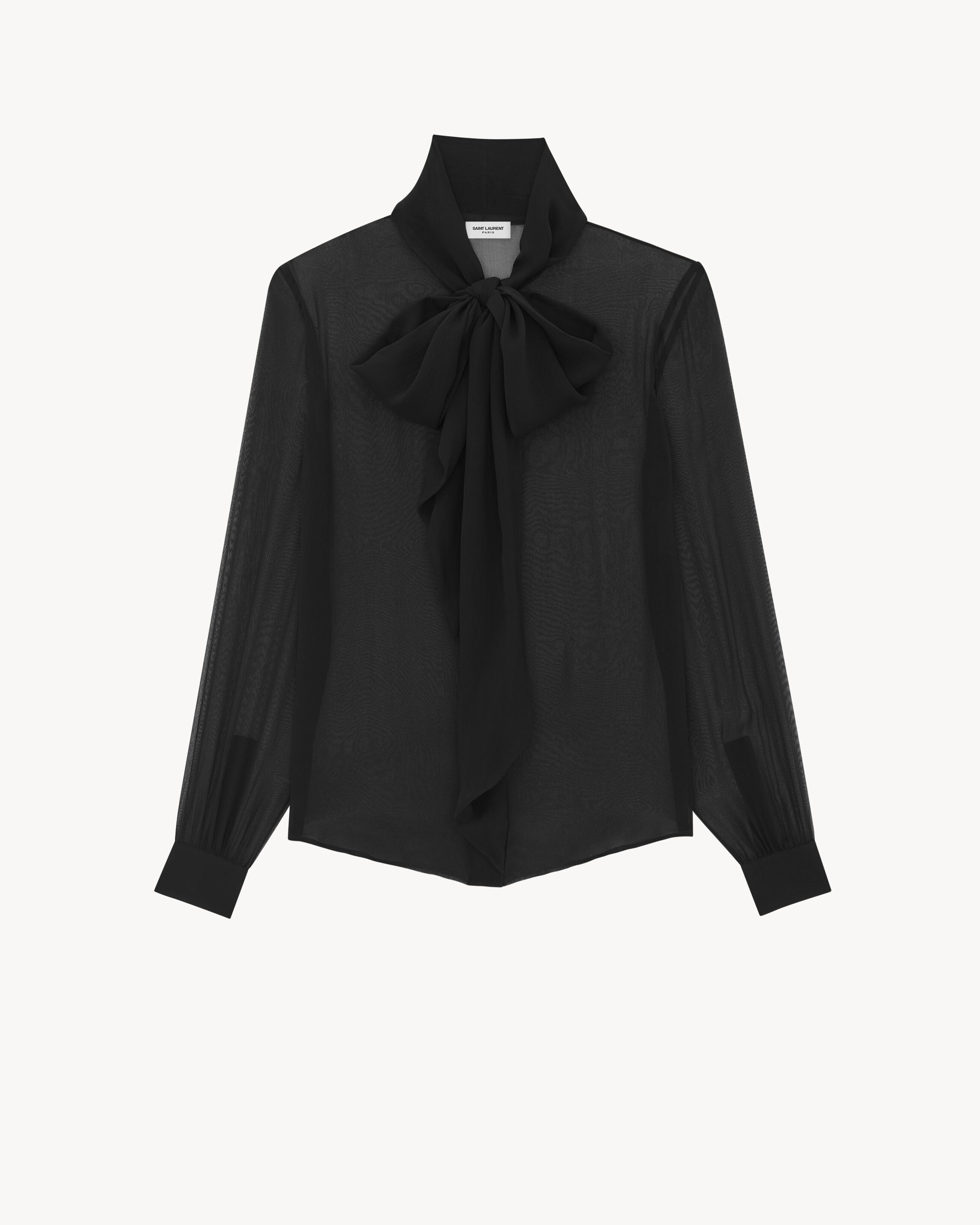 Blouse in Silk Muslin Crepe