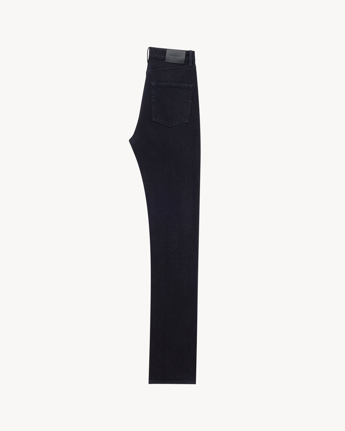 90's slim jeans in midnight black denim