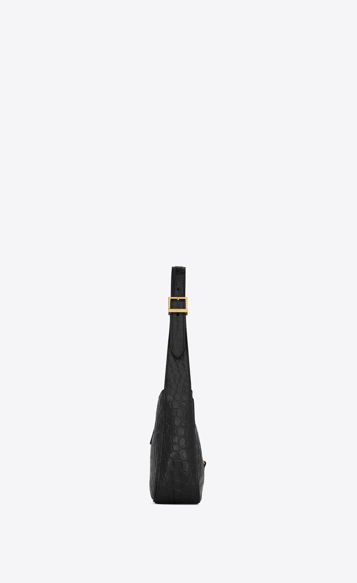 LE 5 À 7 hobo bag in crocodile-embossed shiny leather | Saint Laurent ...